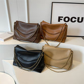 Pochette enveloppe zippée Stella Crossbody - Noir